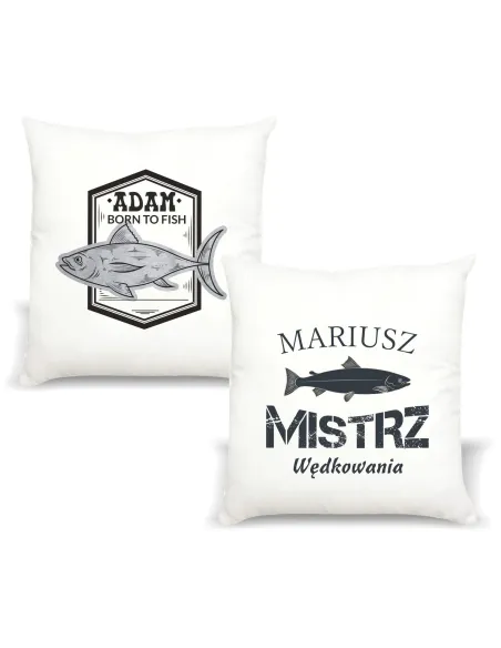 Poduszka PREZENT dla WĘDKARZA MISTRZ WĘDKOWANIA