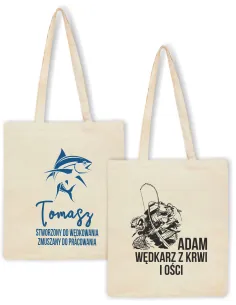 Eko Torba PREZENT dla WĘDKARZA WĘDKARZ Z KRWI