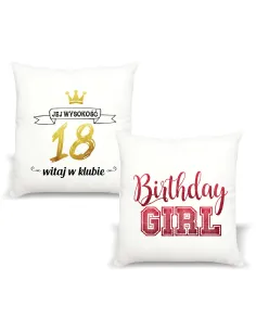 FOTO Poduszka Prezent na urodziny 18 Jej wysokość