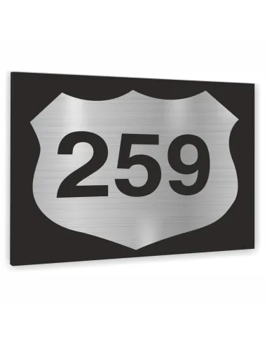 Numer domu Oznakowanie domu tablica adresowa 30x20 cm dibond