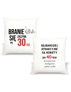 FOTO Poduszka Prezent na urodziny 30 40 50 60 70