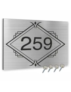 TABLICZKA ADRESOWA NUMER DOMU SZYLD - ALUMINIUM 30x20 cm dibond