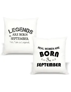 Poduszka Prezent na urodziny Legendy Rodzą Się