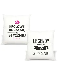 Poduszka Prezent Narodziny Legedny Królowe Rodzą
