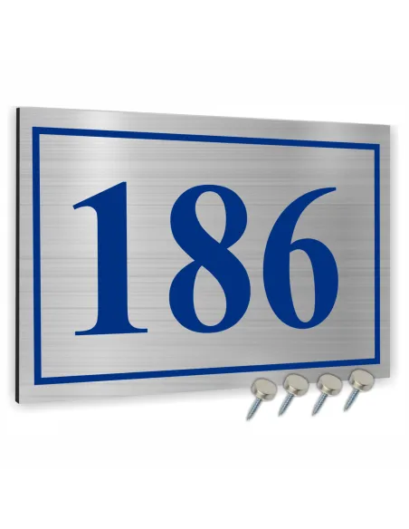 TABLICA ADRESOWA z numerem domu DIBOND 40x30 cm