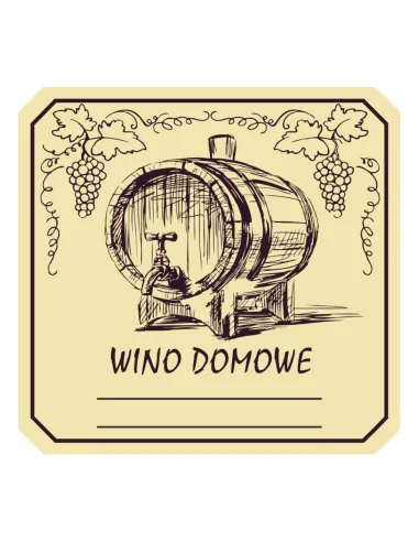Naklejki etykiety na wino domowe butelki butelkę 20 szt.