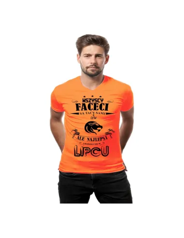 Koszulka z nadrukiem Znak Zodiaku LEW miesiąc prezent urodzinowa