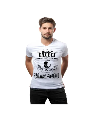 Koszulka z nadrukiem Znak Zodiaku PANNA miesiąc prezent urodzinowa