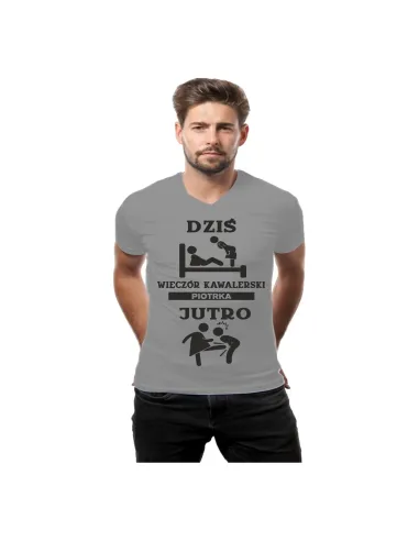 Koszulka z nadrukiem na wieczór kawalerski