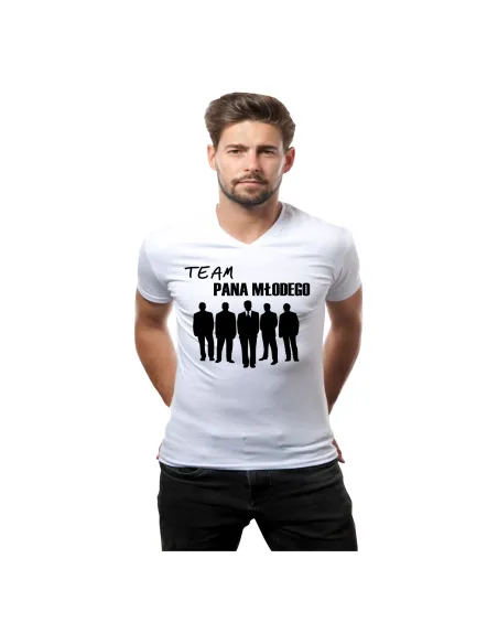 Koszulka na wieczór kawalerski Team Pana Młodego