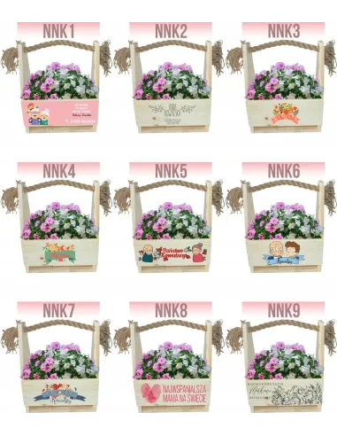 Prezent Skrzynka na kwiaty z nadrukiem zdjęciem