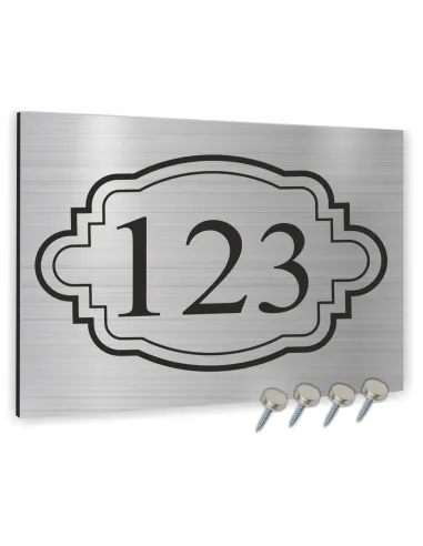 Tabliczka  ADRESOWA ALUMINIOWA oznaczenie domu  dibond 40x30 cm