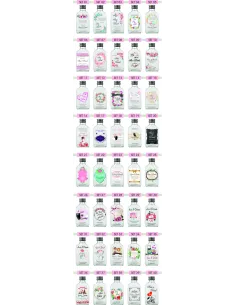 BUTELECZKI WESELNE Z NADRUKIEM UV 100ML - 150 szt.