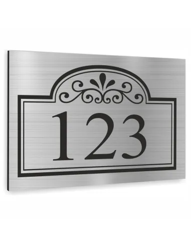 METALOWA TABLICA ADRESOWA NAZWA ULICY ALUMINIUM  40x30 cm dibond