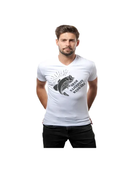 Koszulka z nadrukiem imieniem najlepszy wędkarz