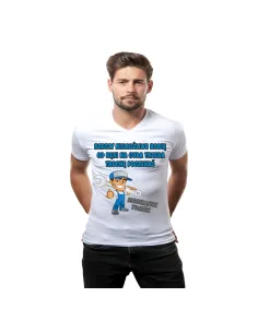 Koszulka z nadrukiem rzeczy niemożliwe robię od ręki na cuda trzeba trochę poczekać mechanik