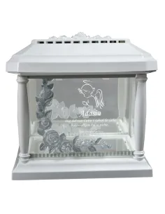 LAMPION ZNICZ LATARENKA KAPLICZKA z grawerem