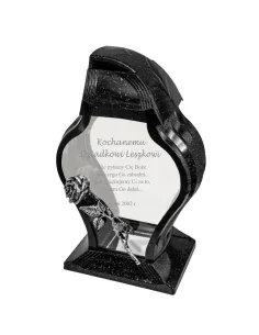 Personalizowany Znicz grawerowany dla Dziadków