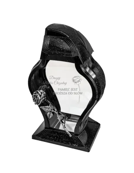 Personalizowany Znicz z grawerem dla Chrzestnej