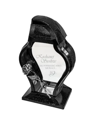 Personalizowany Znicz z grawerem dla Siostry Brata