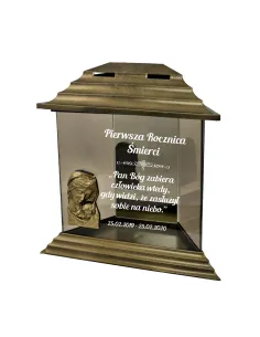 ZNICZ kapliczka dedykacją GRAWER Rocznica Śmierci