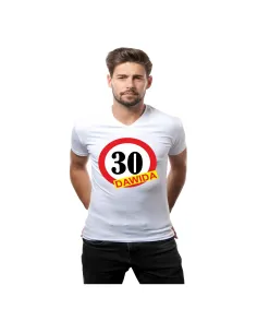 Koszulka z nadrukiem prezent na urodziny 18 20 30 40 50 60 z imieniem