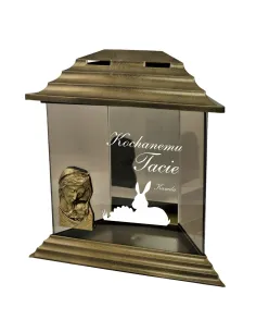 ZNICZ kapliczka z dedykacją GRAWEREM Wielkanocny