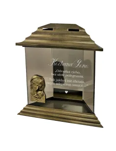 ZNICZ z dedykacją GRAWEREM dla Kochanej Żony