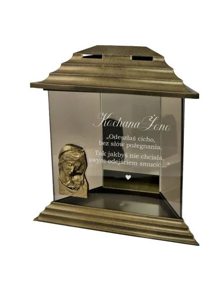 ZNICZ z dedykacją GRAWEREM dla Kochanej Żony