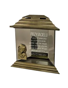 ZNICZ z dedykacją GRAWEREM dla Przyjaciela Kolegi