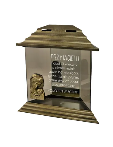 ZNICZ z dedykacją GRAWEREM dla Przyjaciela Kolegi