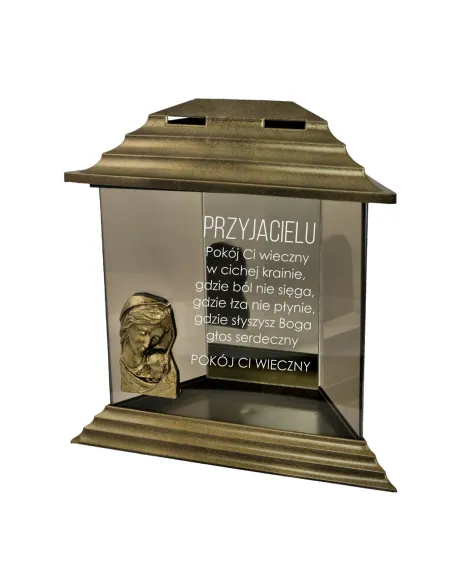 ZNICZ z dedykacją GRAWEREM dla Przyjaciela Kolegi