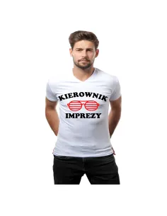Koszulka z nadrukiem kierownik imprezy