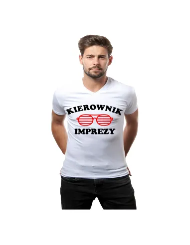 Koszulka z nadrukiem kierownik imprezy