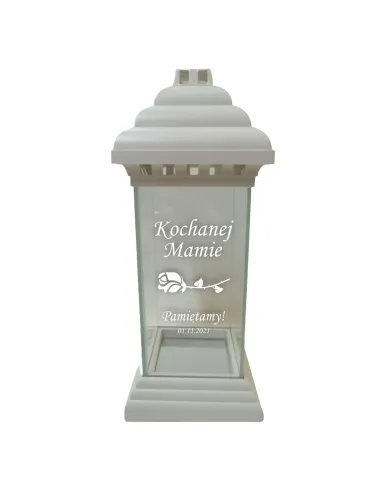 ZNICZ z grawerem dla Mamy Wszystkich Świętych