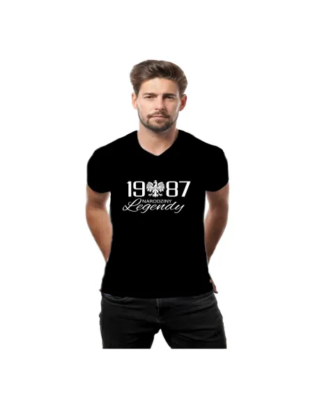 Koszulka z nadrukiem Narodziny legendy rok