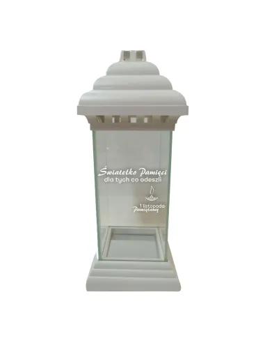 ZNICZ LAMPION z dedykacją GRAWEREM 1 listopada