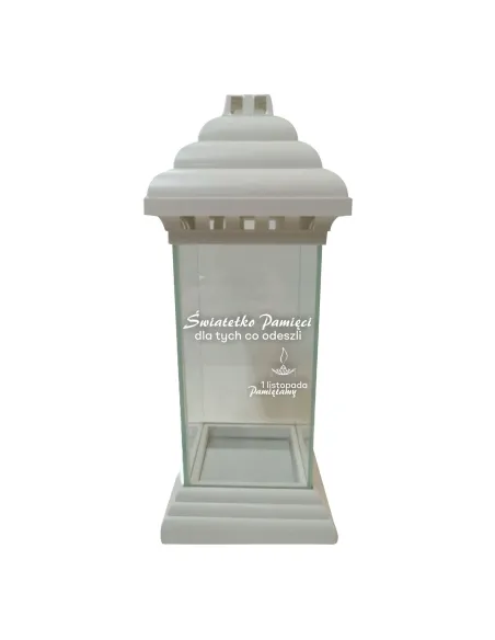 ZNICZ LAMPION z dedykacją GRAWEREM 1 listopada