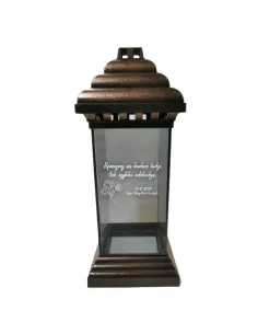 ZNICZ LAMPION z grawerem na Wszystkich Świętych