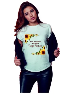 Koszulka nadruk DLA koła gospodyń wiejskich Z TWOJĄ MIEJCOWOŚCIĄ KGW