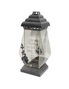 ZNICZ z napisem dedykacją GRAWEREM dla córki syna