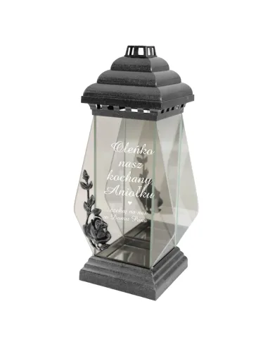 ZNICZ z napisem dedykacją GRAWEREM dla córki syna