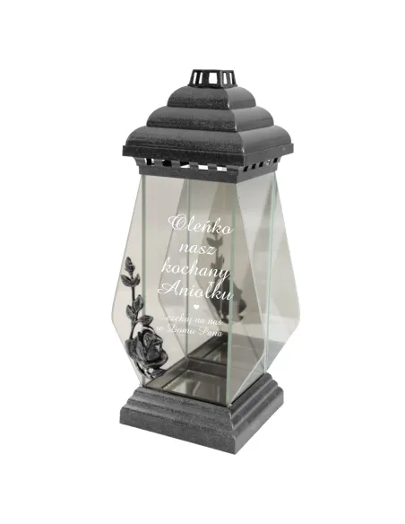 ZNICZ z napisem dedykacją GRAWEREM dla córki syna