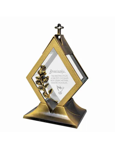 ZNICZ personalizowany z grawerem dla Brata Wuja