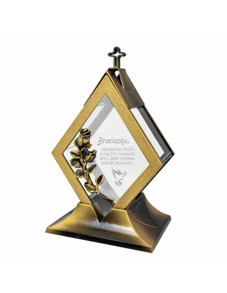 ZNICZ personalizowany z grawerem dla Brata Wuja