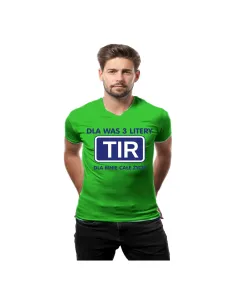 Koszulka dla kierowcy z nadrukiem dla was 3 litery TIR dla mnie całe życie