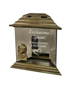 ZNICZ z dedykacją GRAWEREM dla Kochanego Syna