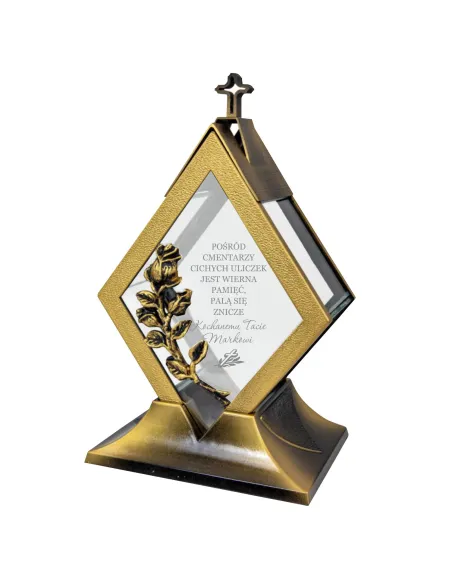 ZNICZ personalizowany z grawerem dla TATY Ojca