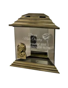 ZNICZ z dedykacją GRAWEREM dla Matki Chrzestnej