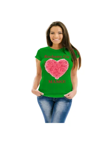 Koszulka prezent na dzień Mamy z nadrukiem Kochamy Cię mamo